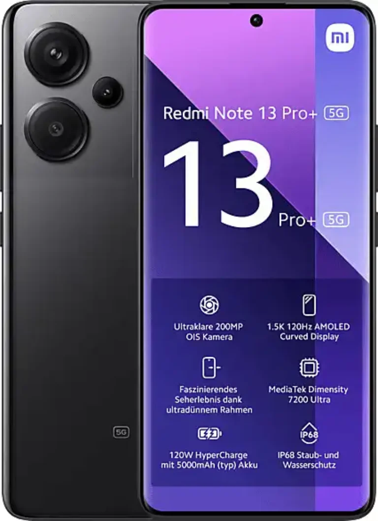 Xiaomi Redmi Note 13 Pro Plus mit Vertrag