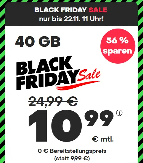 Handyvertrag.de: 5G-Tarife ab 5,99 € | Bis 70 GB