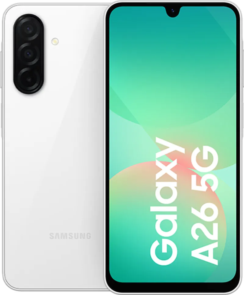 Samsung Galaxy A26 5G 128 GB für 9.95 EUR mit Vodafone Smart Entry 25 GB