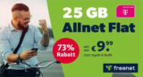 TOP-Deal 💥 25GB Telekom Allnet Flat für 9,99€