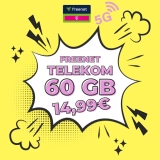 Freenet 60GB 5G Telekom-Tarif für 14,99€/M 📱