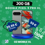 🔥 Pixel 9 Pro XL + O2 (300 GB): Nur 2,70 € mtl. effektiv