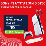 🎮 PS5 Slim + 40GB Vodafone Flat | nur 1,13€ eff.