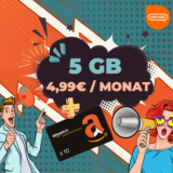 📱 Allmobil Flex: 5-20GB ab 4,99€ + Amazon Bonus