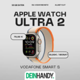 Apple Watch Ultra 2 für 79,95€ mit 50GB Vodafone 5G eff. 1,24€