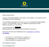 Schutz vor Commerzbank Phishing-Mail – Mai 2024