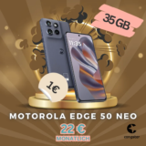 📱 Motorola Edge 50 Neo für 1€ + 35GB Telekom Flat für 9,79€