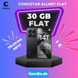 Xiaomi 14T für 1 EUR mit Congstar 30 GB ⚡ Effektiv -5€!