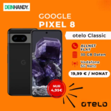 Google Pixel 8 für 4,95€ mit 30GB Vodafone 5G für 19,99€