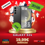 Galaxy S24 für 49€ mit 20 GB Vodafone Vertrag für 19,99€