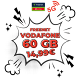 🔥 60 GB 5G Vodafone Allnet nur 14,99€ | -74% Deal