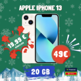 📱 iPhone 13 für 49€ + 20GB LTE für 19,99€ – eff. 1,45€ mtl