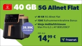 🔥 freenet 40 GB 5G mit Ninja Airfryer für nur 14,99 € mtl.