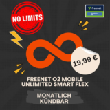 🔄 freenet Unlimited 5G Flex-Tarif: Ohne Limit für 19,99€/M