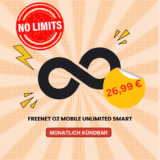 Unbegrenztes 5G/LTE-Datenvolumen – nur 26,99€/Monat