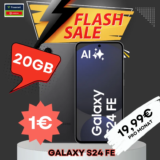 🔥 S24 FE + 20GB Flat: Effektiv -2,22€/mtl im Weekend-Deal