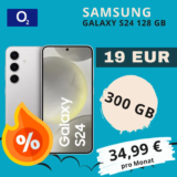 📱 Samsung S24 + 300 GB O₂ | 8,08€ mtl. + 150€ Bonus