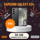 🔥 Galaxy S24 für 99€ + 30GB D2 | -0,64€/M + 50€ Bonus