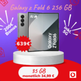 Galaxy Z Fold6: 35GB für -5€/Monat effektiv ⚡ Deal