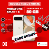 Pixel 9 Pro XL + 65GB für eff. -3,92€/M bei Vodafone