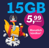 🔥 Lebara: 15GB + 80 Auslandsminuten für 5,99€ ⭐