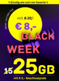 📱 HIGH: 25 GB Telekom-Flat für 8€ | Black Friday Deal