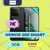 📱 Honor 200 Smart für 1€ + 3GB Flat 3,99€ / Monat