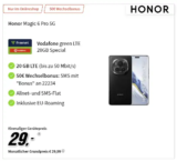 Honor Magic 6 Pro nur 29€ + Vodafone 20GB Tarif mit Ersparnis