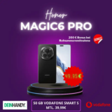 Honor Magic 6 Pro: 49,95€ & 50GB Vodafone 5G – Eff. -6,22€