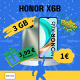 📱 Honor X6B + 3GB Tarif für 1€ | Effektiv 0,70€/M