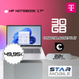 HP Laptop 17,3″ für 49,95 € + congstar 30 GB Flat für 22 €