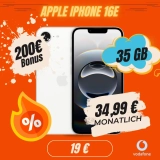 iPhone 16e + 35GB Vodafone: Effektiv kostenlos! 📱💯