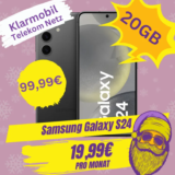 Galaxy S24 für 99€: Trade-In + 20GB Telekom für 19,99€