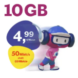 Lebara: Tarife von 2 GB für 2,99€ bis 40 GB für 19,99€