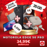 Motorola Edge 50 Pro + 35 GB mit zwei Zugaben eff. -1,55 €/M!