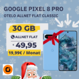 📱 Pixel 8 Pro + 30GB für 19,99€ | Effektivpreis -3,12€