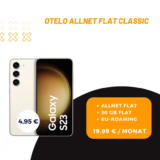 Galaxy S23 für 4.95€ + otelo Allnet Flat 30GB eff. -2.26€ mtl.