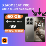 Xiaomi 14T Pro + 60GB für 99€ ⚡ Effektivpreis -1,34€