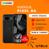 30 GB otelo Allnet Flat Classic für 19,99€ mit Google Pixel 8a für 29,95 €, Switch OLED für 4,95 € uvm.