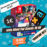 🎮 Switch OLED + MK8 im Otelo 30GB Tarif (0,95€/M)