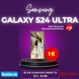 Vodafone Smart XL 155 GB ab 54,99€ mit Pixel 8 (Pro), Galaxy S24 (Ultra), iPhone 15 (Pro) ab 1€ uvm.