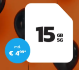 Simyo Black Week: 15 GB Allnet-Flat für 4,99€/Monat