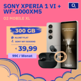 Sony Xperia 1 VI + ANC-Buds: 300GB für 39,99€ (-10€/M)