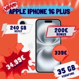 📱 iPhone 16 Plus + 35 GB Vodafone | eff. -1,47 € mtl.