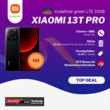 Xiaomi 13T Pro für 19€ mit 20 GB Vodafone eff. -4,18€