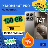 📱 Xiaomi 14T Pro + 100 GB O₂-Tarif: effektiv -1,89 €/mtl